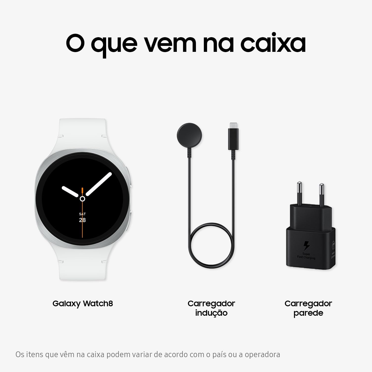 SAMSUNG Galaxy Watch 8 | 40mm | AI Smartwatch w/ 1.34" AMOLED, Wear OS 6, Wi-Fi, Bluetooth, Heart Rate, GPS Fitness Tracker | IP68, MIL-STD-810H | International Model L320 | w/Fast Charger, Silver