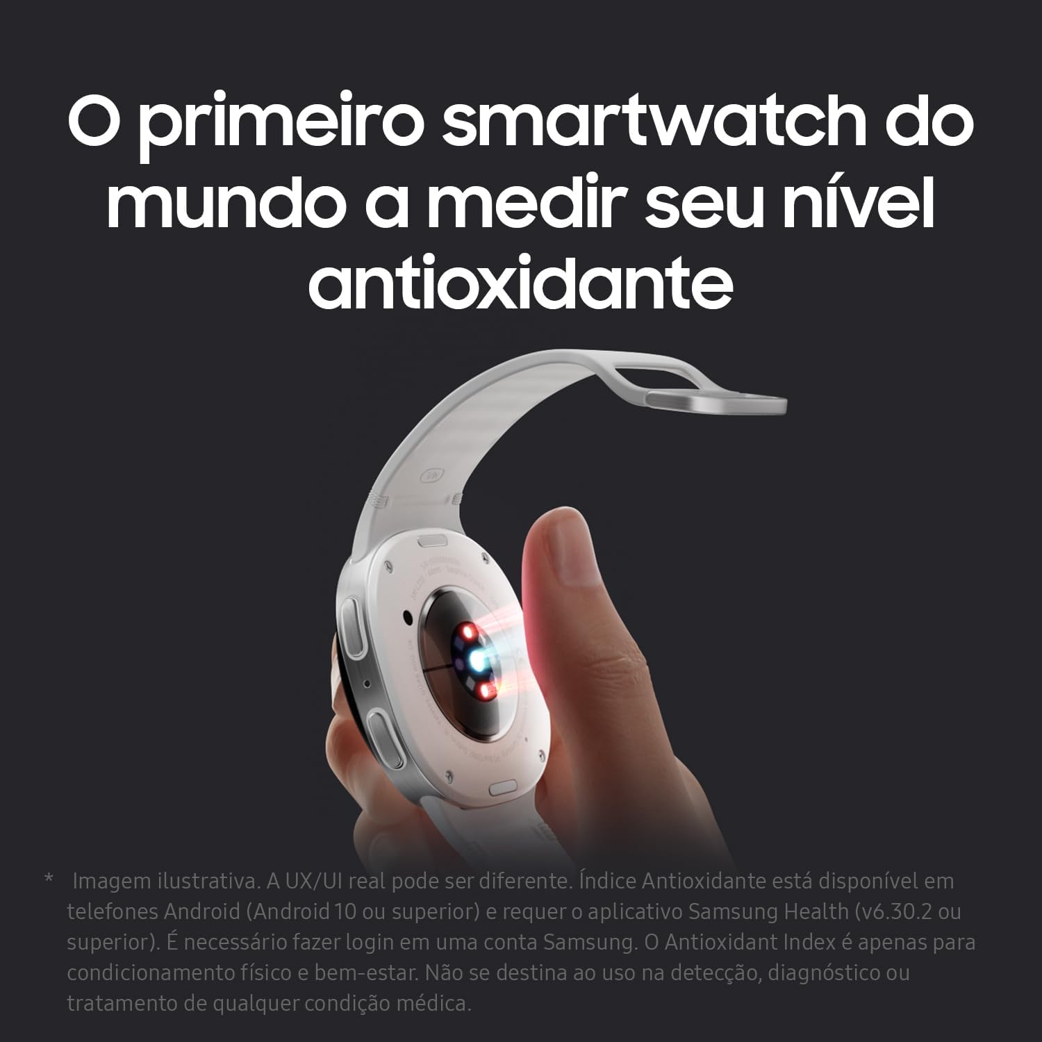 SAMSUNG Galaxy Watch 8 | 40mm | AI Smartwatch w/ 1.34" AMOLED, Wear OS 6, Wi-Fi, Bluetooth, Heart Rate, GPS Fitness Tracker | IP68, MIL-STD-810H | International Model L320 | w/Fast Charger, Silver