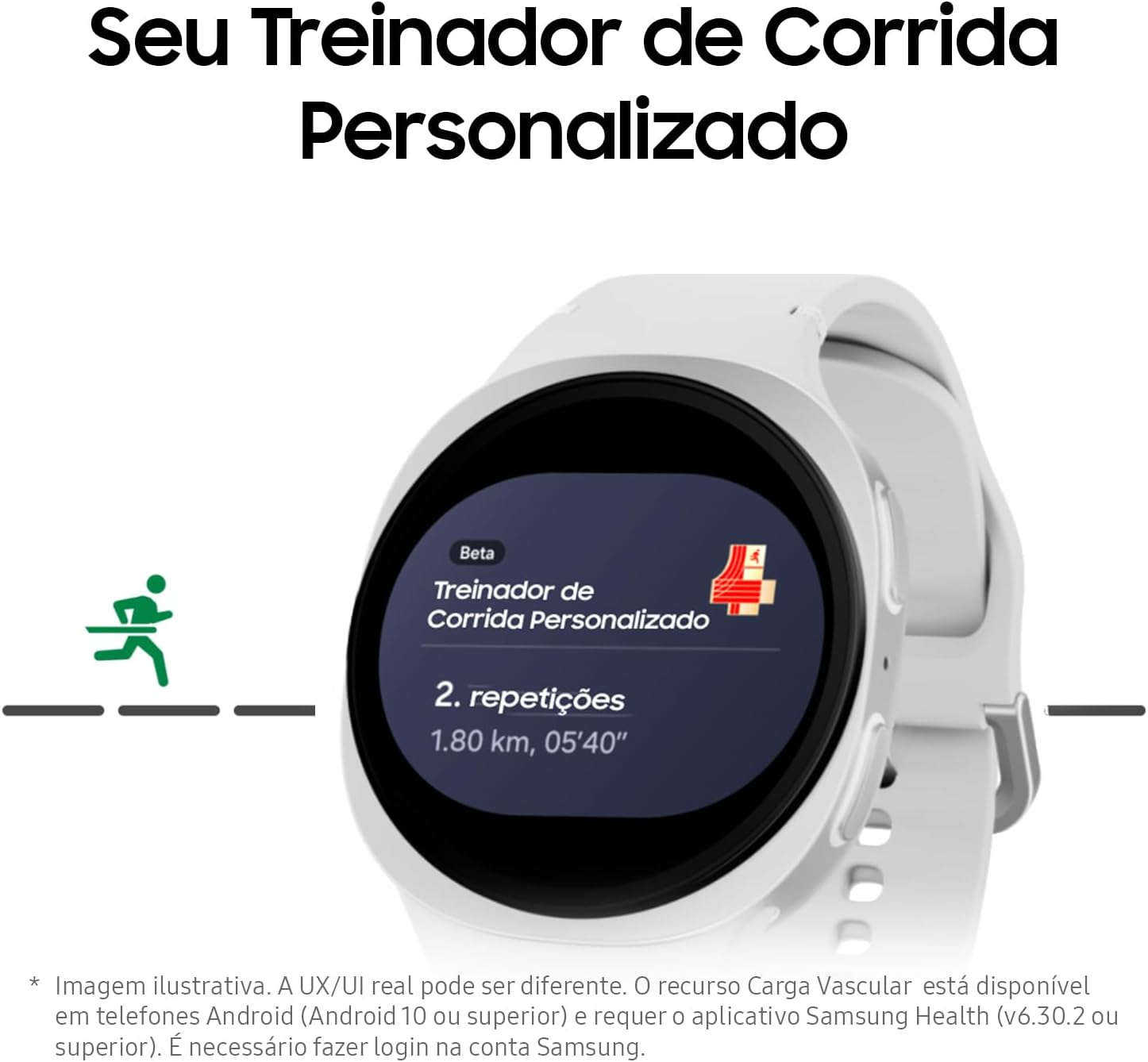 SAMSUNG Galaxy Watch 8 | 40mm | AI Smartwatch w/ 1.34" AMOLED, Wear OS 6, Wi-Fi, Bluetooth, Heart Rate, GPS Fitness Tracker | IP68, MIL-STD-810H | International Model L320 | w/Fast Charger, Silver
