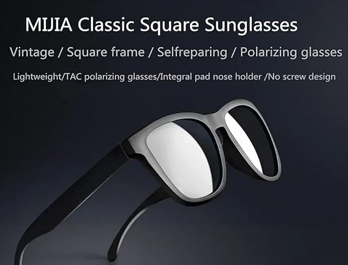 NW Xiaomi Mi 6 Layer Polarized Explorer Square Sunglass