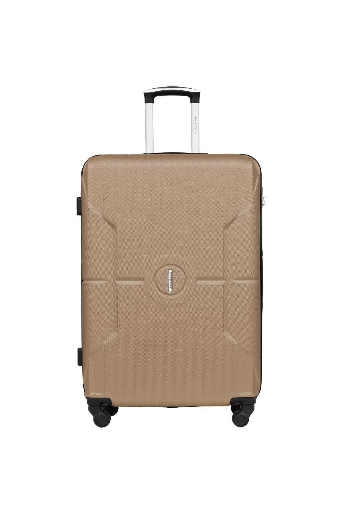 Cabin Size Lightweigh ABS Hardside Spinner Luggage Trolley -20 Inch | Carrying 10KG 4-Wheel Hardshell Suitcase Champaign