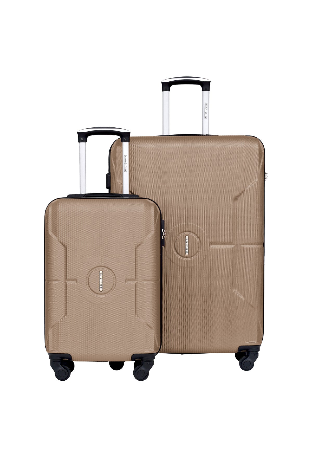 Cabin Size Lightweigh ABS Hardside Spinner Luggage Trolley -20 Inch | Carrying 10KG 4-Wheel Hardshell Suitcase Champaign