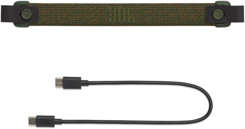 JBL Charge 6 Waterproof Portable Speaker Bundle with gSport Carbon Fiber Case (Camo)