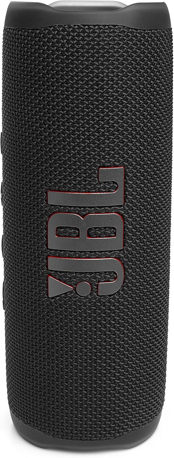 JBL Flip 6 Portable IP67 Waterproof Speaker with Bold Original Pro Sound, 2-Way Speaker, Powerful Sound and Deep Bass, 12 Hours Battery, Safe USB-C Charging Protection - Black, JBLFLIP6BLK