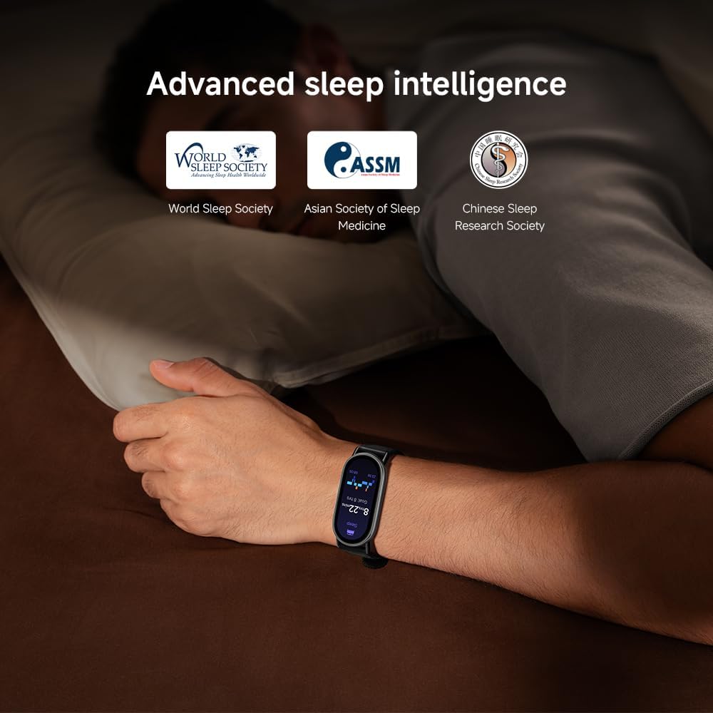 Xiaomi Smart Band 10 Mystic Rose | 1.72''AMOLED Narrow-edge Quadrilateral Display | Professional Workout Analysis | Up to 21-days Battery Life
