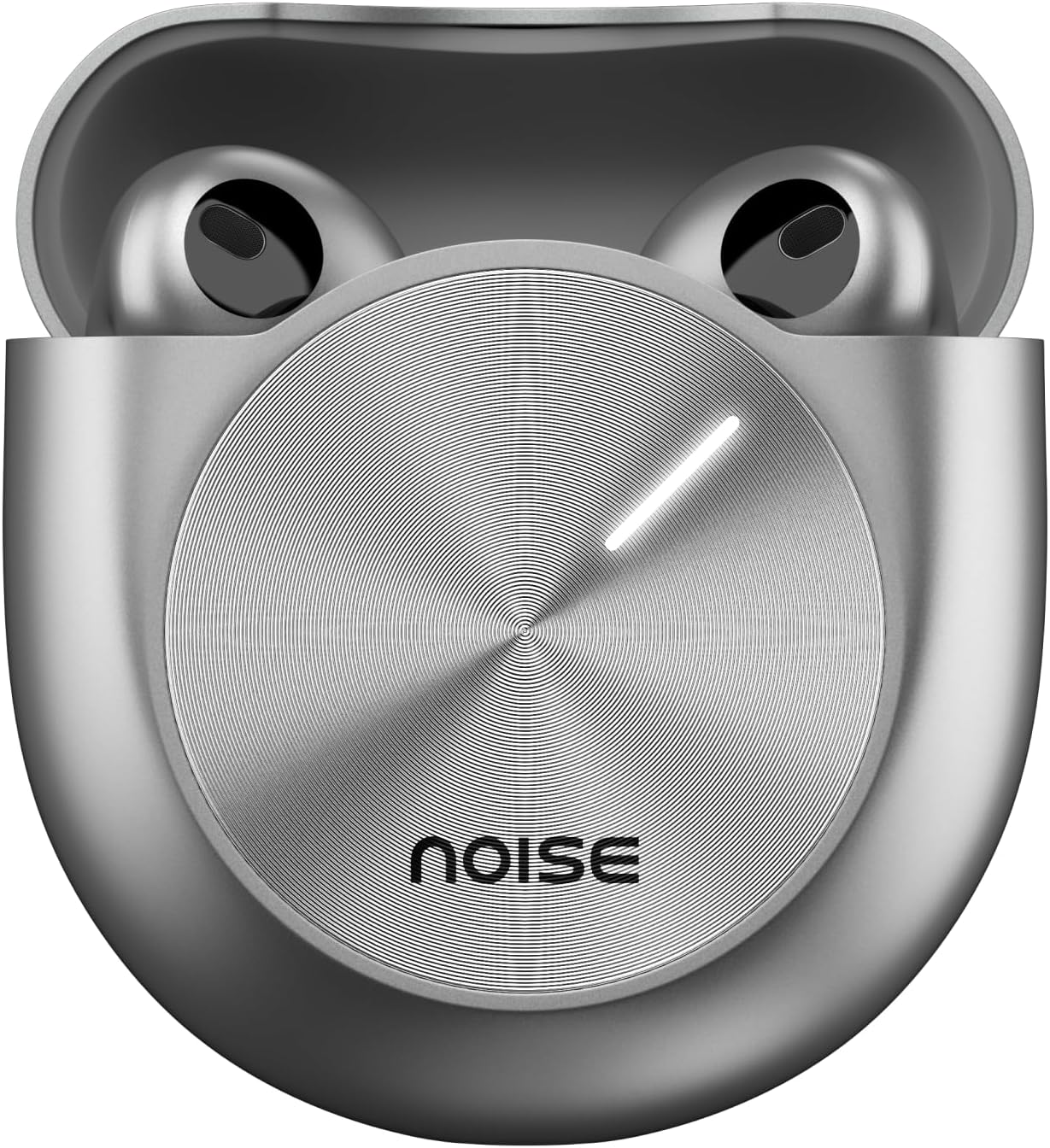 Noise Master Buds, Sound by Bose in-Ear Bluetooth Earbuds, Up to 49dB Adaptive ANC, LHDC 5.0, Immersive Spatial Audio, 44H Playtime with 6 mic ENC, Dual Pairing, IPX5 Ear Buds TWS (Silver)