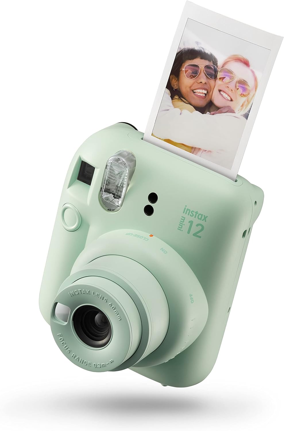 Fujifilm INSTAX MINI 12 Instant Print Camera, MINT GREEN