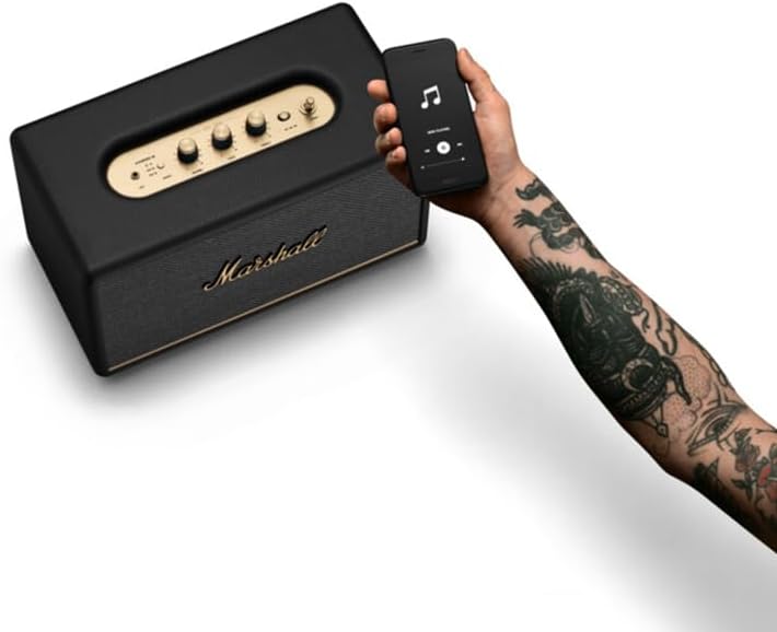 Marshall Stanmore III 50W Premium Home Wireless Speaker, Black, One Size