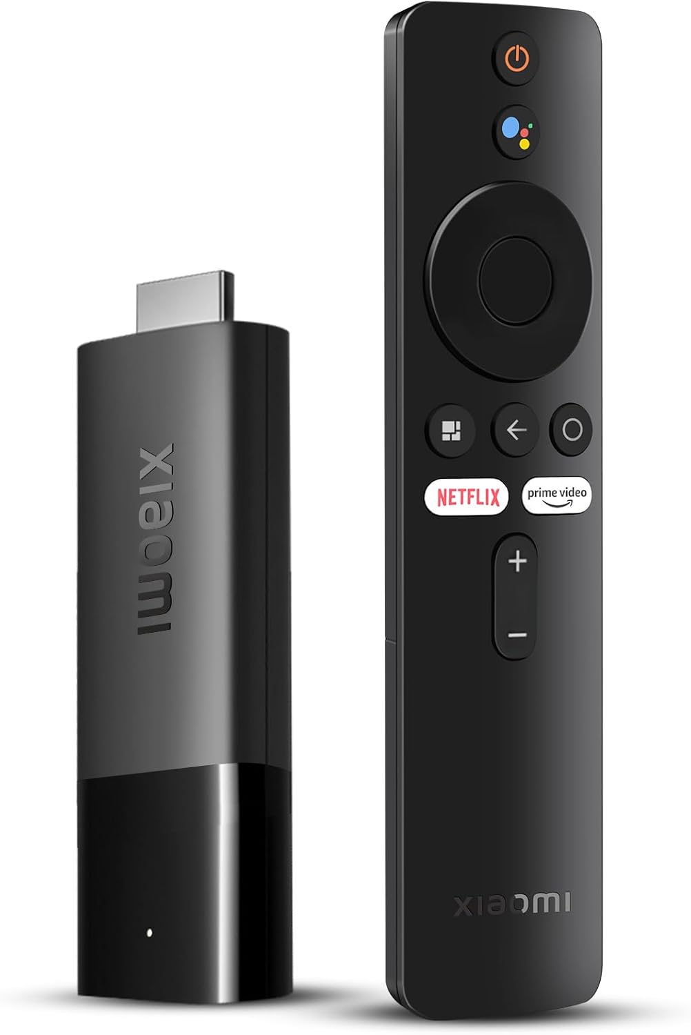 Xiaomi Mi TV Stick 4K, Mi Streaming Android TV Stick, Built-in Chromecast, IR Bluetooth Remote Control Compatible with Google Vocal Assistant, Supports Dolby Atmos, Dolby Vision and DST HD, Black