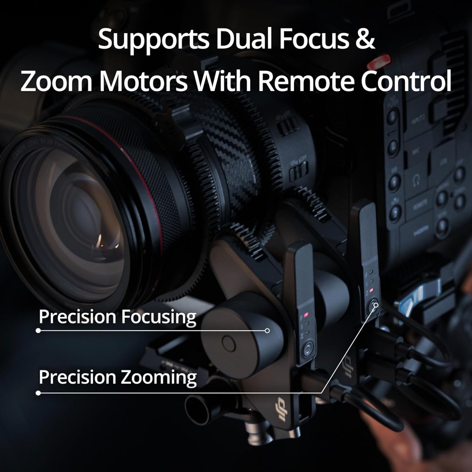DJI RS 4 Pro Combo, 3-Axis Gimbal Stabilizer for DSLR & Cinema Cameras Canon/Sony/Panasonic/Nikon/Fujifilm, Native Vertical Shooting, 4.5kg/10lbs Payload, UAE Version, Official Warranty Support