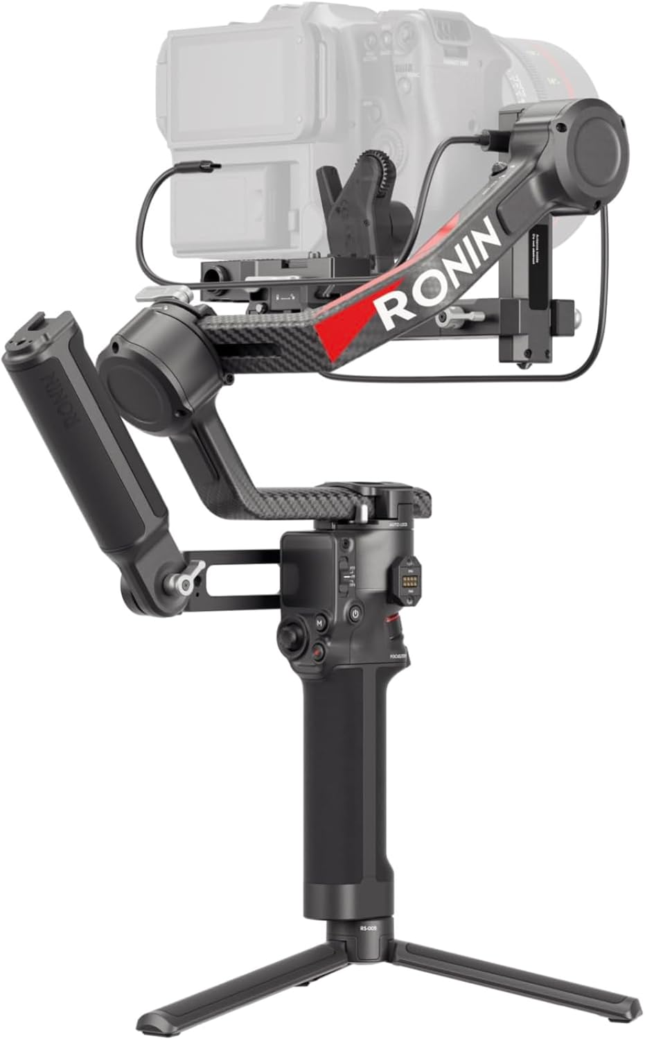DJI RS 4 Pro Combo, 3-Axis Gimbal Stabilizer for DSLR & Cinema Cameras Canon/Sony/Panasonic/Nikon/Fujifilm, Native Vertical Shooting, 4.5kg/10lbs Payload, UAE Version, Official Warranty Support