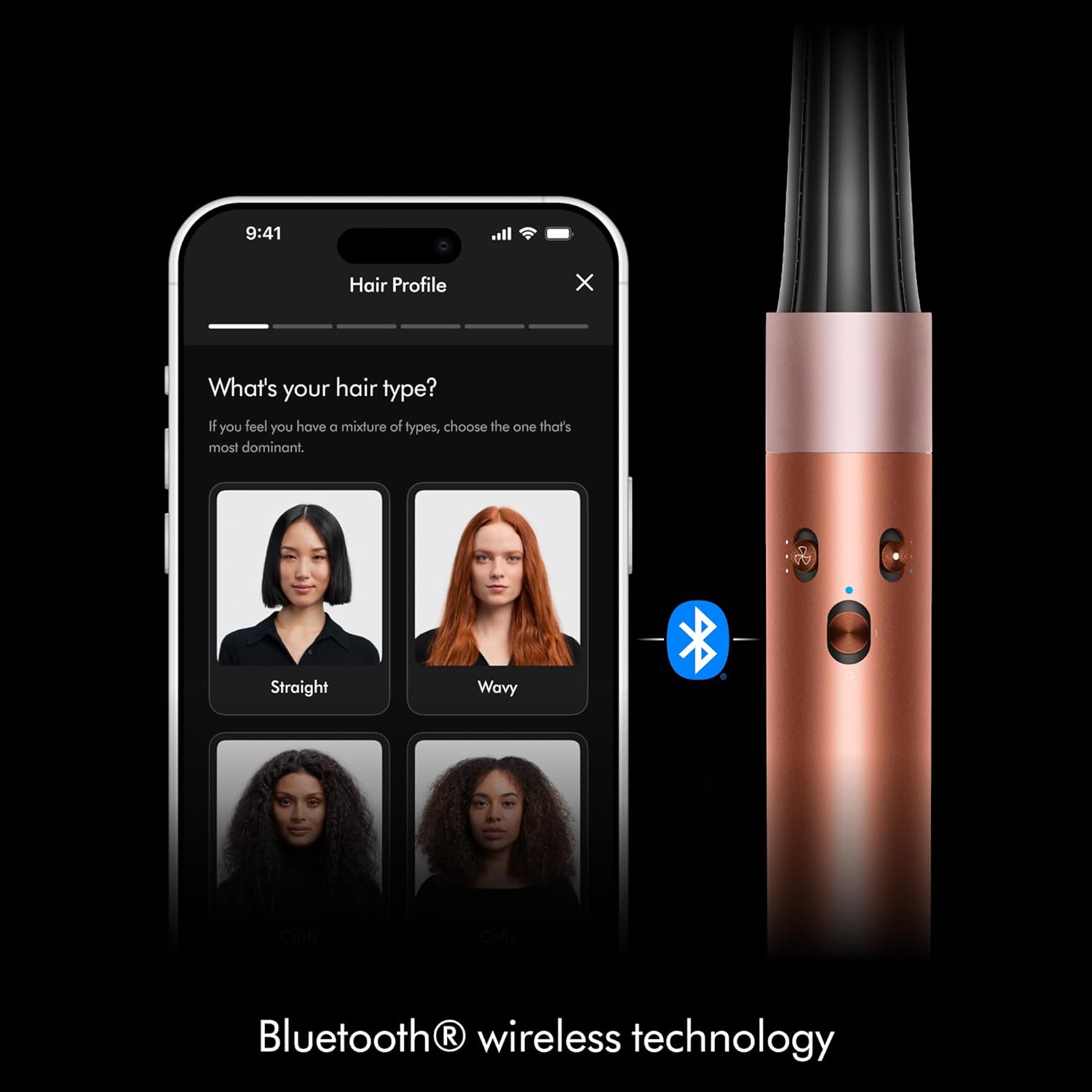 Dyson Airwrap i.d. Multi-Styler and Dryer Straight+Wavy in Amber Silk