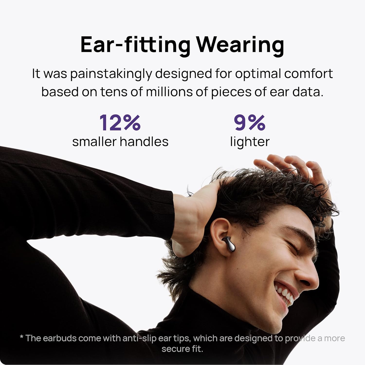 HUAWEI FreeBuds 6 Wireless Earbuds Bluetooth Earphones Noise Cancelling Curved in Ear Headphones Water Resistant AI Smart Volume Smart Charging, Simultaneous Interpretation Purple