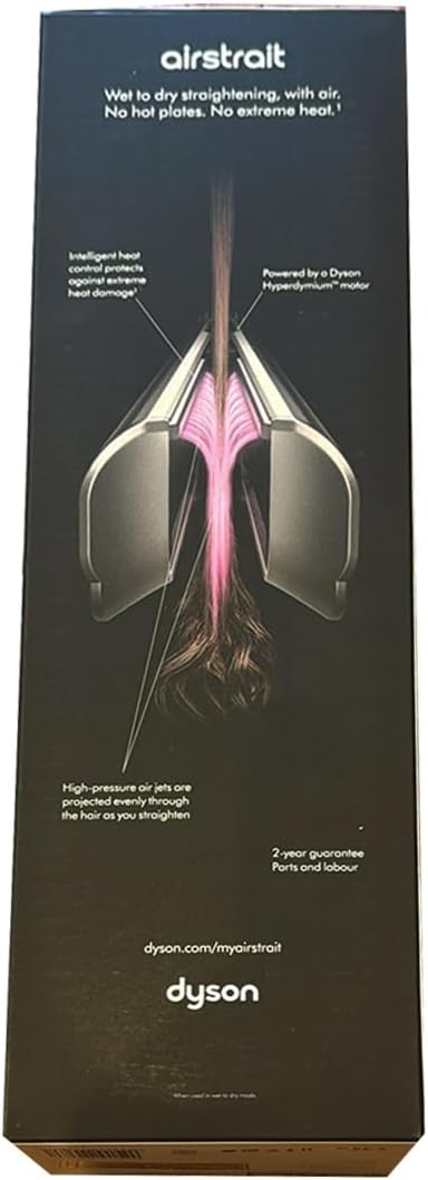 Dyson Airstrait Straightener HT01 Wet to Dry Hair Straightening 1600W (Jasper Plum) - International Version