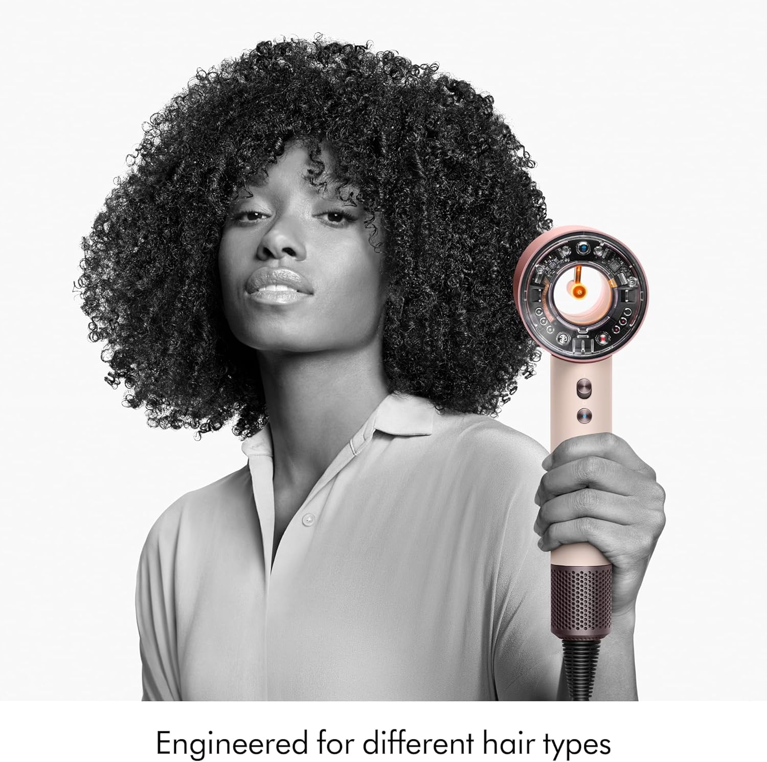 Dyson Supersonic Nural Hair Dryer In Amber Silk