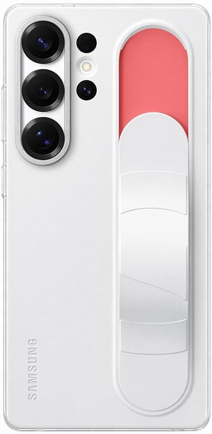 Samsung Galaxy S25 Ultra Genuine Standing Grip Phone Case, White