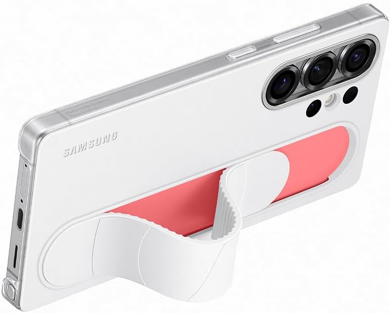 Samsung Galaxy S25 Ultra Genuine Standing Grip Phone Case, White