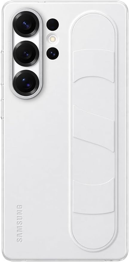 Samsung Galaxy S25 Ultra Genuine Standing Grip Phone Case, White