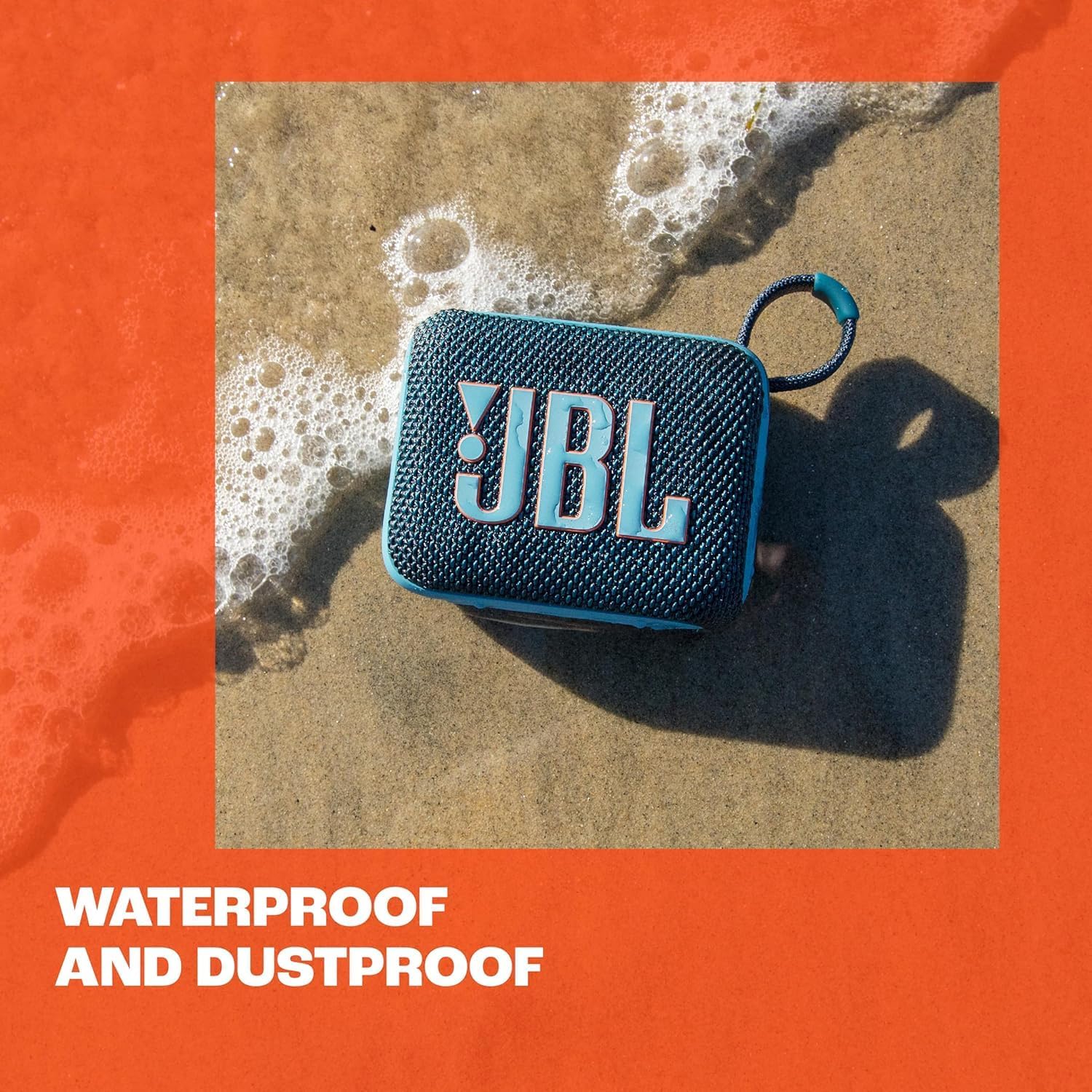 DOOMAX J.B.L Go 4 - Ultra-Portable, Waterproof and Dustproof Bluetooth Speaker, Big Pro Sound with Punchy bass, 7-Hour Built-in Battery, Made in Part with Recycled Materials (Purple) Original