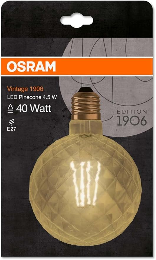 Osram Vintage 1906 Lamp PINE 40 4 W/2400 K GOLD E27