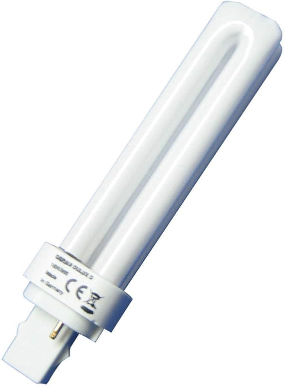 Osram DULUX D 13W/830 CFL Bulb – Warm White – Energy Saving Compact Fluorescent Lamp