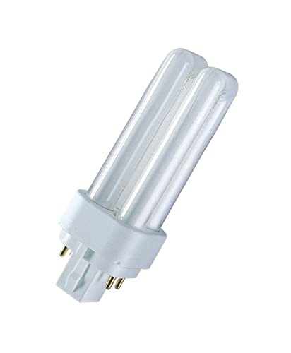 OSRAM DULUX-DE 13W COOL DAYLIGHT G24q-1 4PIN Cool Daylight Compact Fluorescent lamp Bulb - Pack of 10