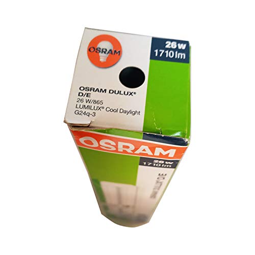 Plug In Double Tube 26W/4Pin Dulux D/Elect Day 4008321830531/4008321185877 Osram