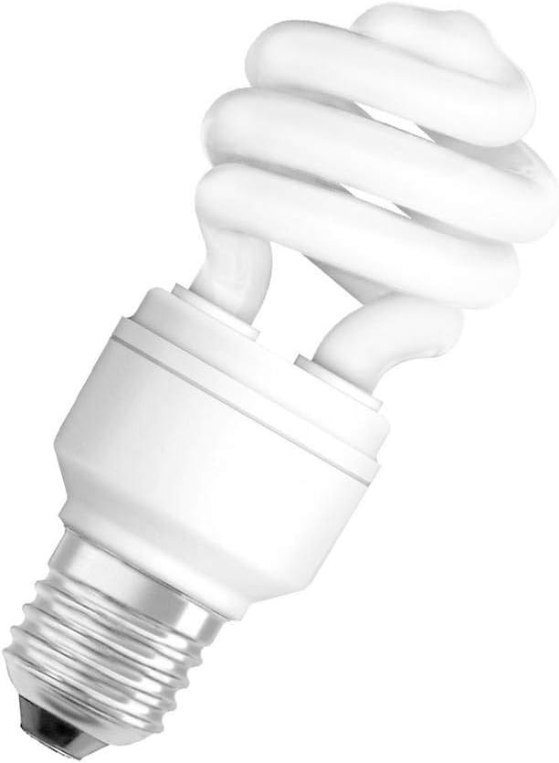 OSRAM Energy-Saving Lamp DULUX TWIST, 15W, E27 Socket, Warm White 2700K