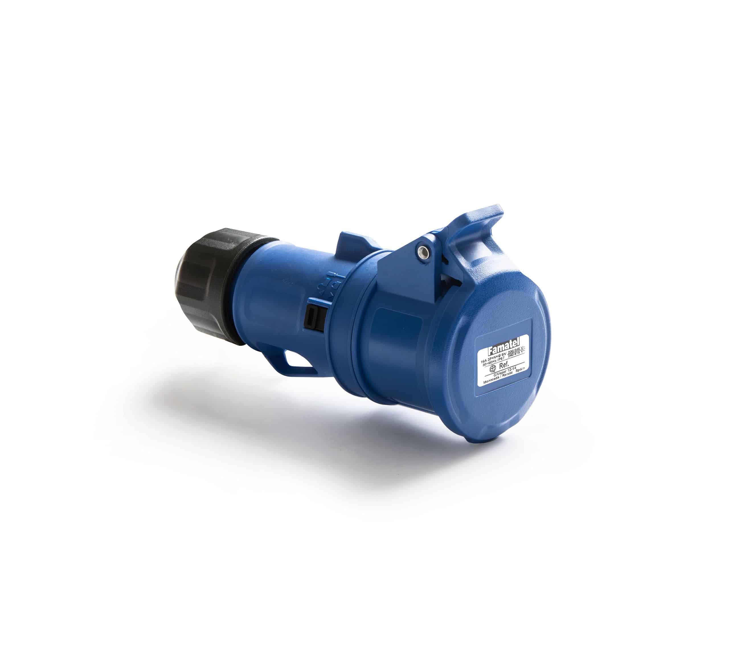 Famatel Mobile Socket 32A 400V 3P+E IP54 Screw Terminal