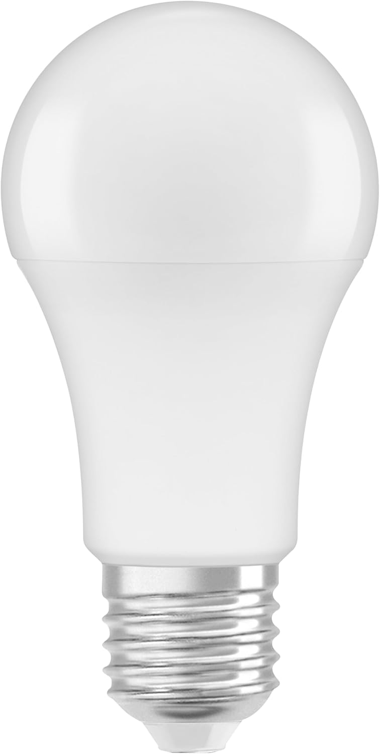 OSRAM LED lamp with E27 base, daylight (6500K), classic bulb shape, 8.5W, replacement for 60W bulb, frosted, LED Retrofit CLASSIC A, 6-pack