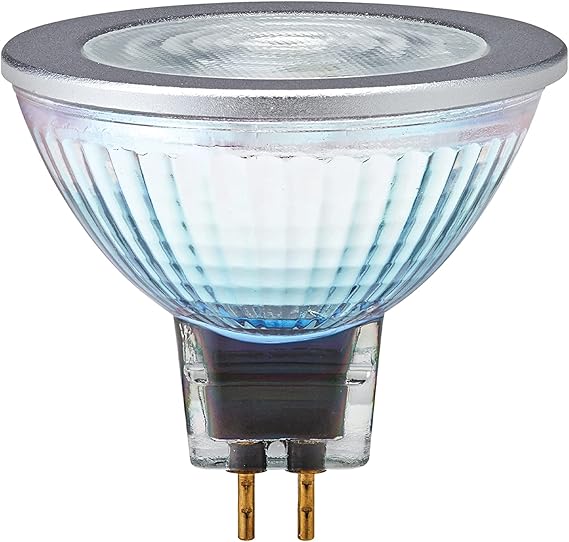 Osram Led Spot Lamp MR163536 GU5.3 Led Reflector Bulb, 4.5W/827 12V 4.5W MR16 400LM, Warm White, Pack of 10