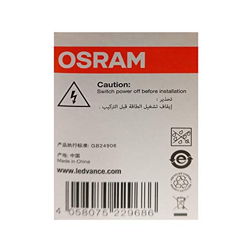 Osram LED Value MR16 50/36 7.5W/240V Light, 700lm, Warm White