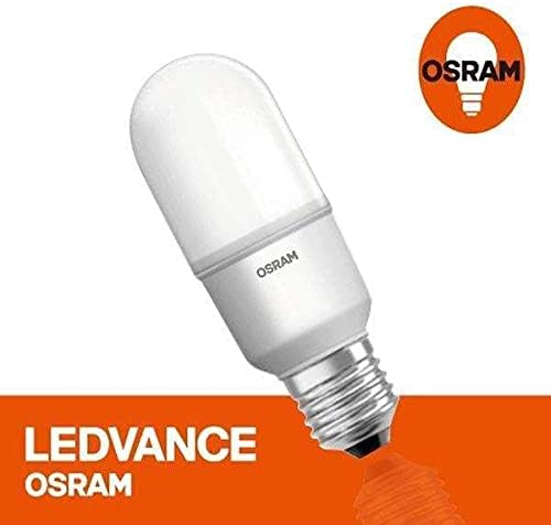 Osram LED E27 Bulb Pack of 10 Warm White Yellow, 9W