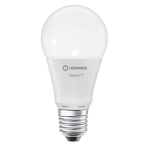 LEDVANCE LED lamp, Base: E27, Warm White, 2700 K, 9 W, Replacement for 60 W Incandescent Bulb, Smart+ Classic Dimmable [Energy Efficiency Class A+] [Energy Class A+]
