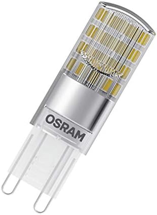 Osram LED Base Pin G9 lamp, G9, 2.60 W, Replacement for 30W, Clear, Warm White, 2700 K, Pack of 5