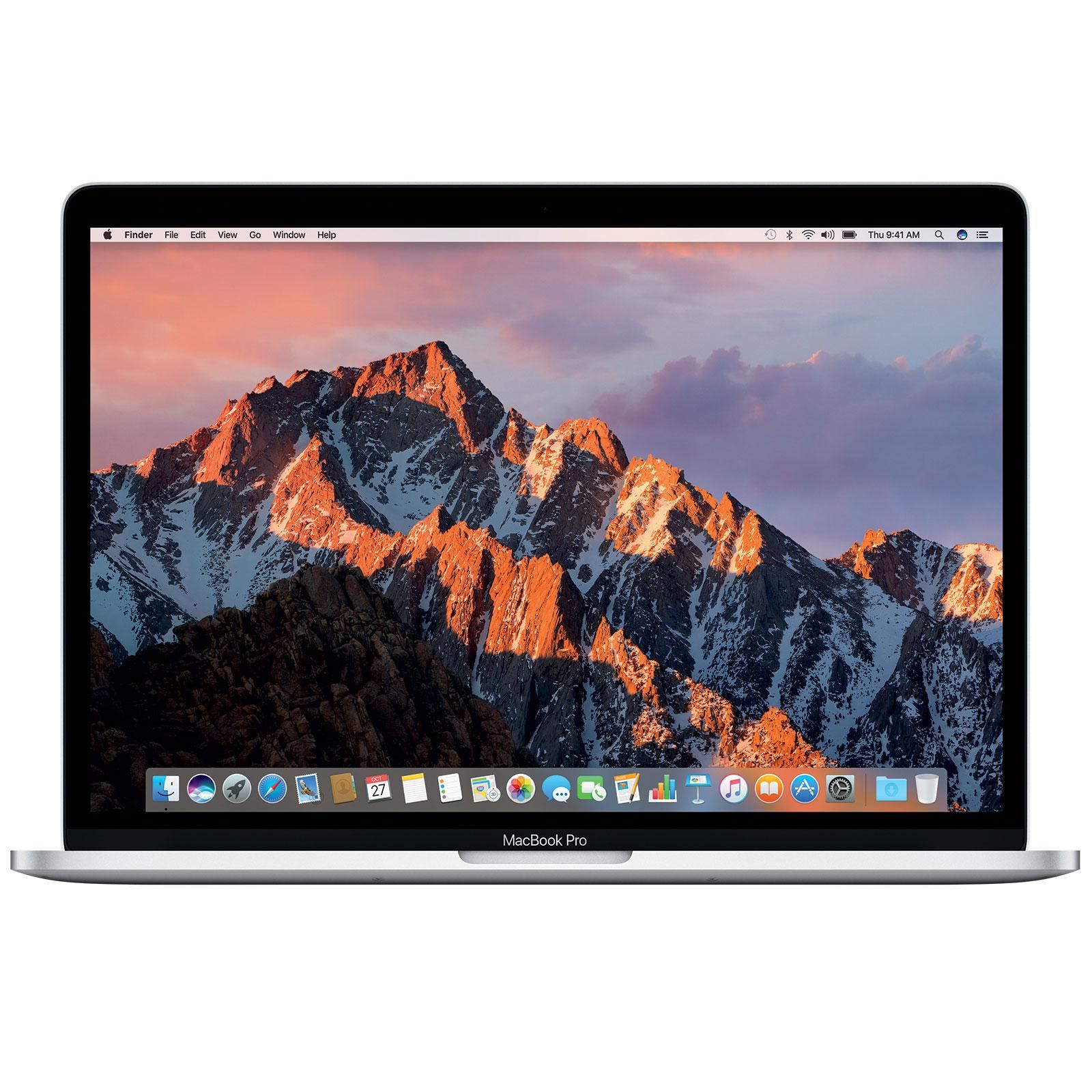 Renewed MacBook Pro 13" 2017 Core I5 2.3GHz 16GB 128GB Silver QWERTY US