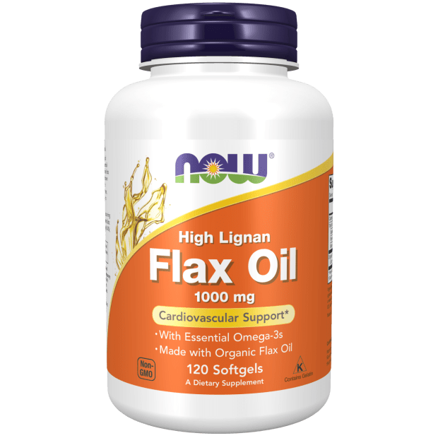 Now Flax Oil 1000Mg 120S