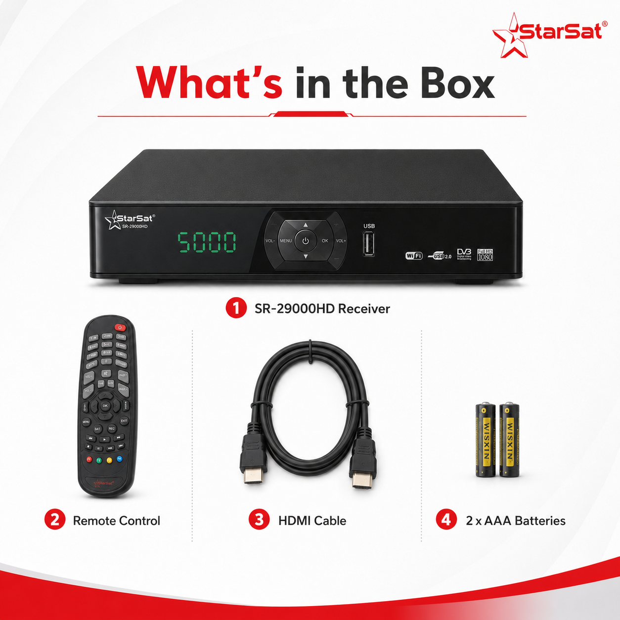 StarSat SR-29000HD Full HD Satellite Receiver