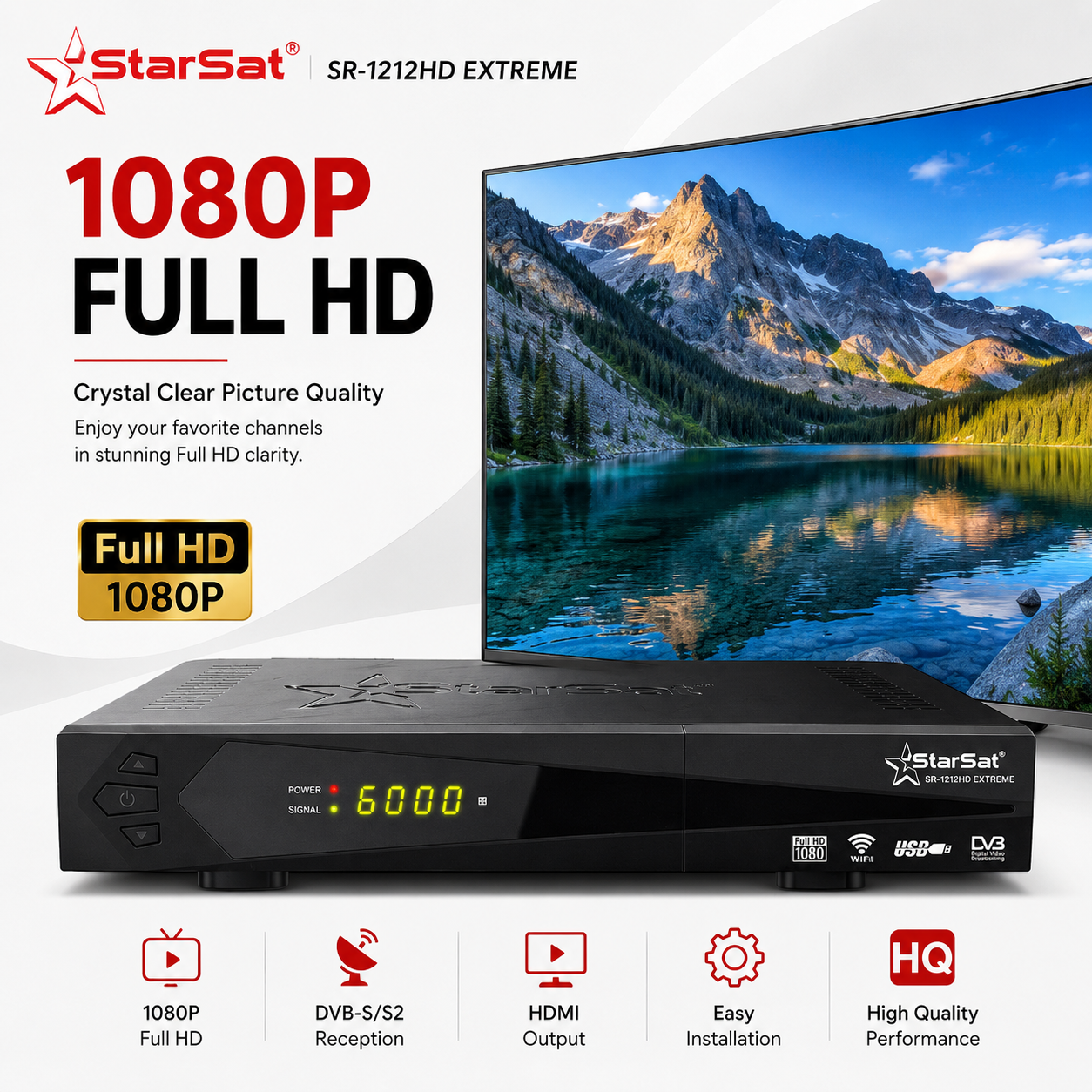 StarSat SR-1212HD Extreme Full HD Satellite Receiver