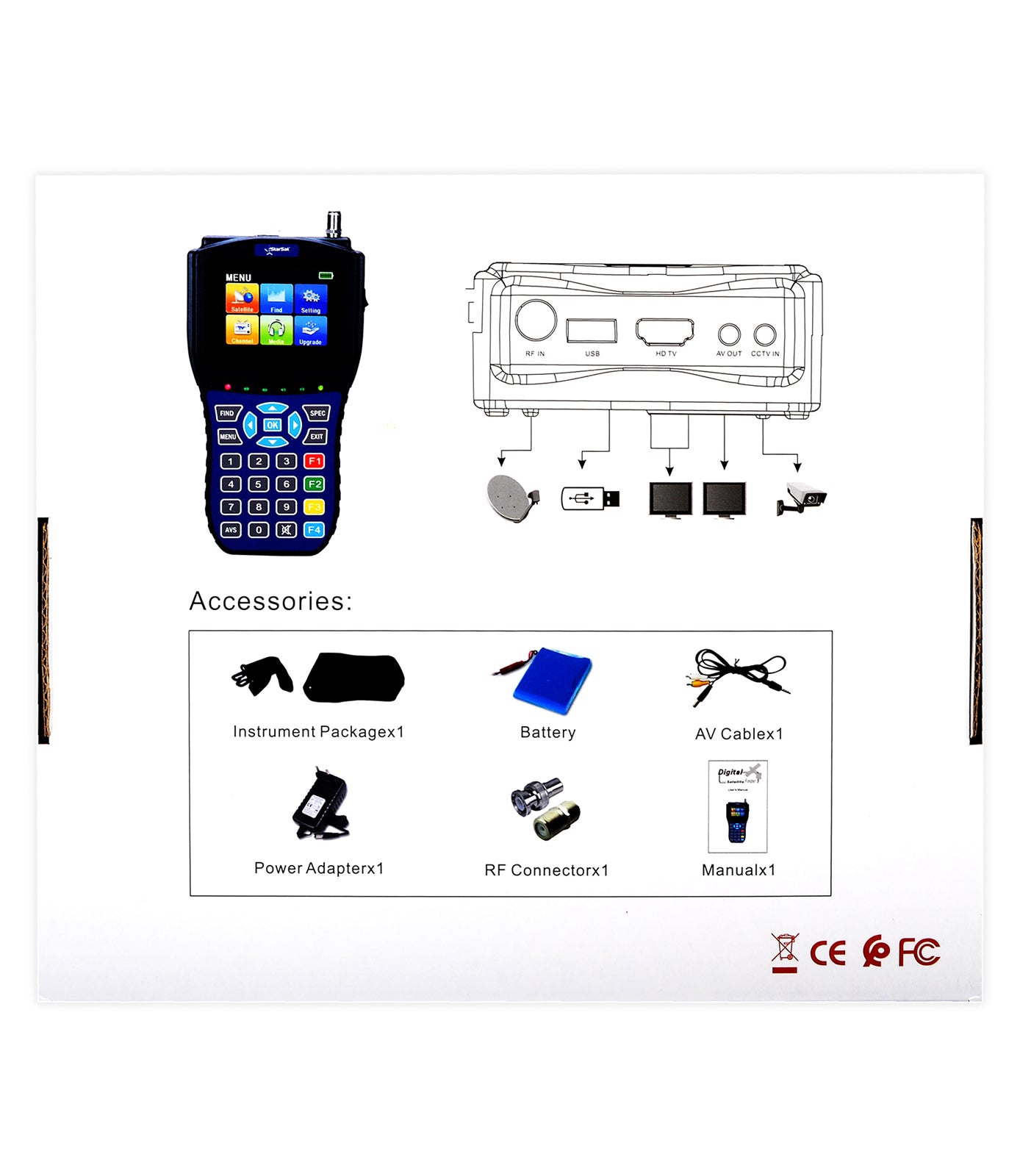 StarSat SF-05 Satellite Finder