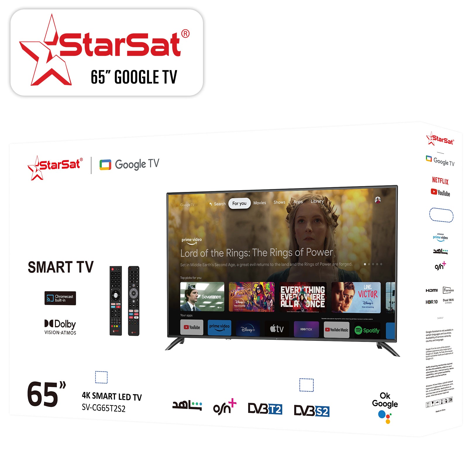 Starsat 65-inch UHD Smart TV