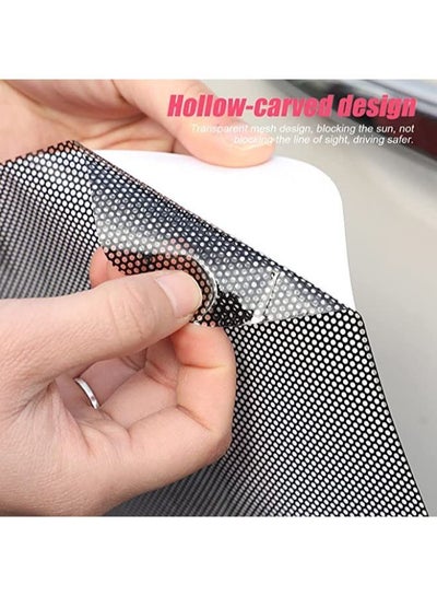 4 Pieces Static Cling Films Stickers Sun Shade UV Rays Privacy Protector