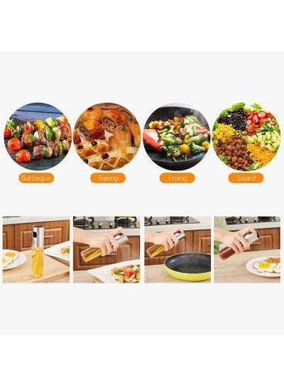 Grilling Oil Sprayer Kitchen Glass Bottle