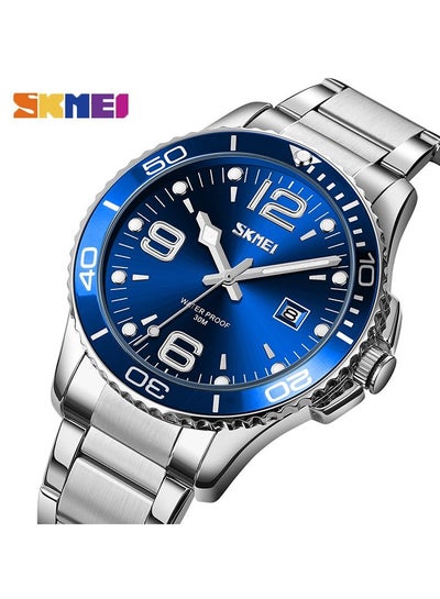 SKMEI Men Fashion Watch Waterproof Date Stainless Steel Men Watch 9278