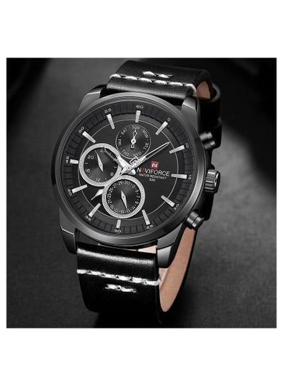 NAVIFORCE NF9148 Leather Analog Wrist Watch