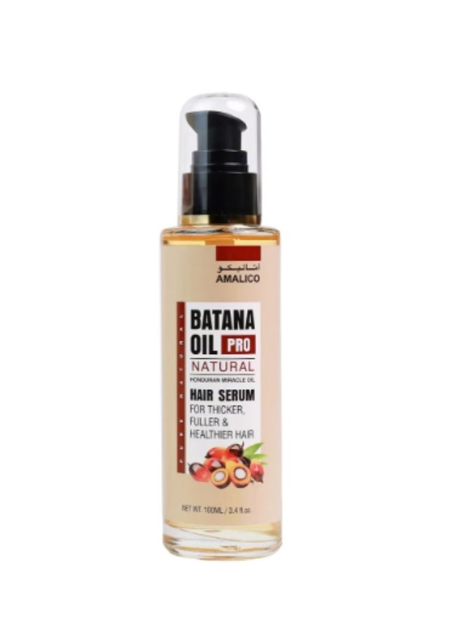 Batana Oil Pro Natural Hair Serum with Coconut, Jojoba, Castor and Argan Oil 100ml