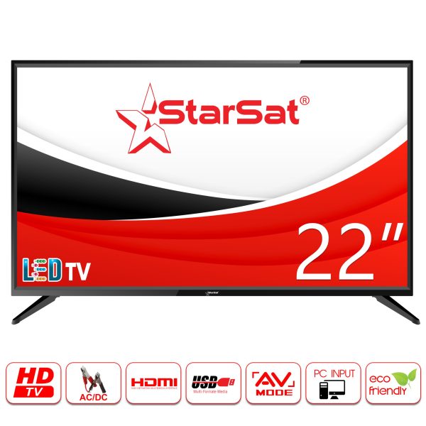 StarSat 22″ HD LED TV