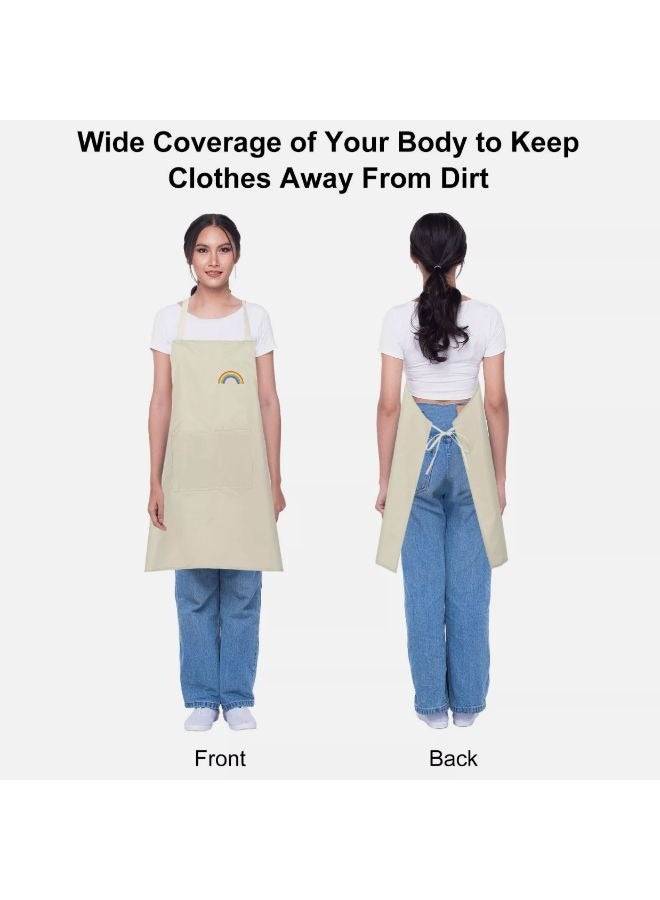 Oilproof Kitchen Smock Waterproof Catering Waiter Work Clothes Apron