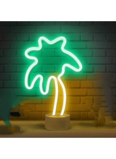 Tabletop Palm Tree Lamp for Bedroom