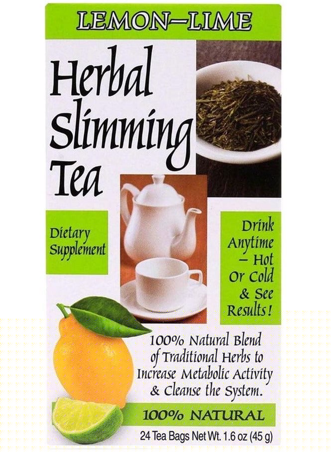 Vitamins Herbal Slimming Tea - Lemon Lime 24Bags